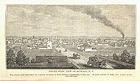 Print: Northwest View of Buffalo, NY